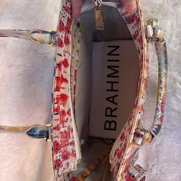 💎🔥 NWT, FULL inclusion BRAHMIN Melbourne Small Ashlee Satchel - Picture 9 of 14
